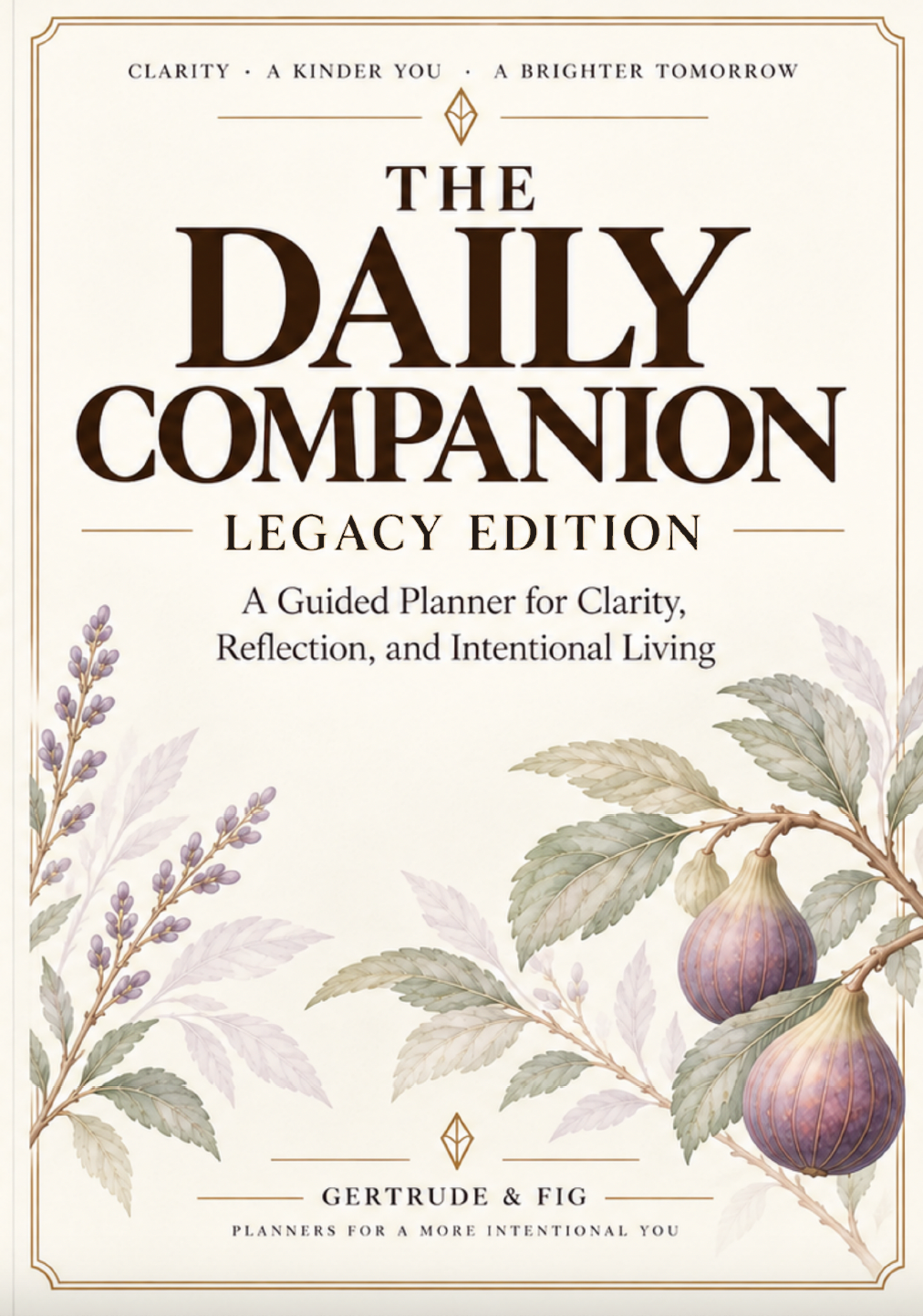 Gertrude & Fig The Daily Companion Legacy Botanical Edition cover